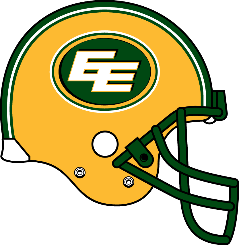 edmonton eskimos 1996-pres helmet logo iron on transfers for T-shirts